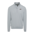 James Madison Velocity Performance Quarter Zip Light Grey