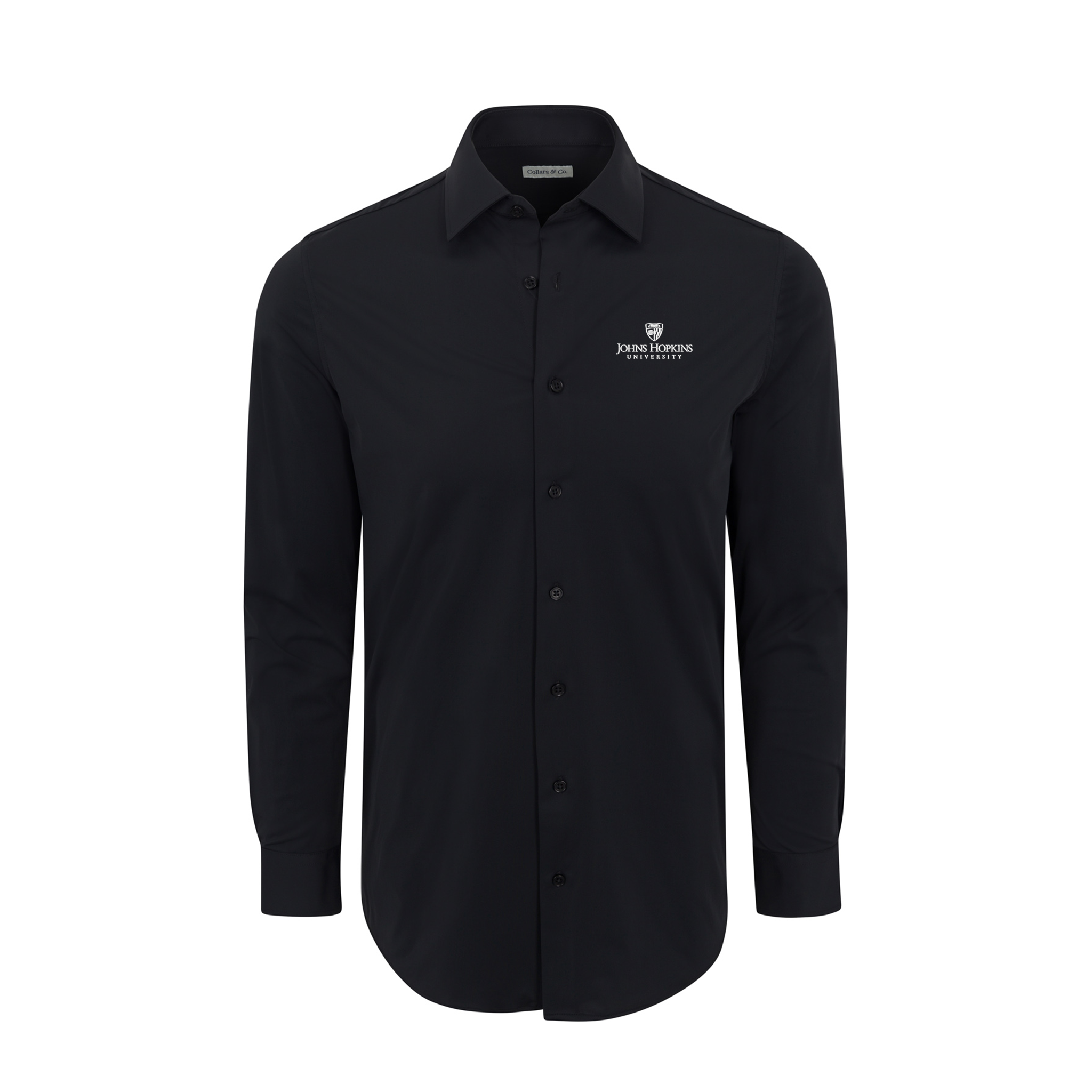 Johns Hopkins Apex Performance Dress Shirt Black