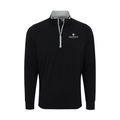 Johns Hopkins DriRelease® Performance Pullover Black with Light Grey Trim